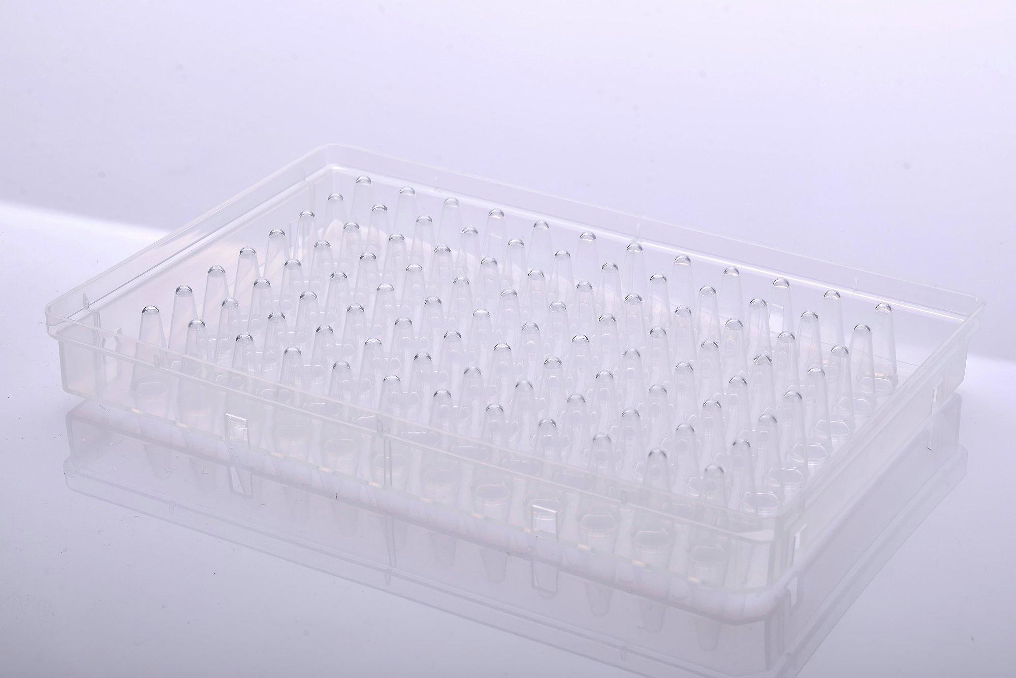 100μl 96-well PCR Full Skirt Amplification plate,Natural