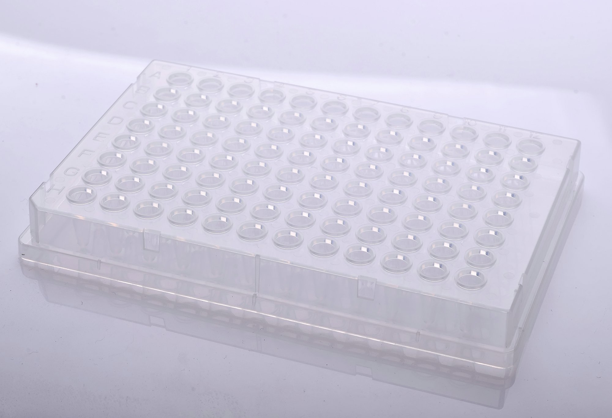 100μl 96-well PCR Full Skirt Amplification plate,Natural