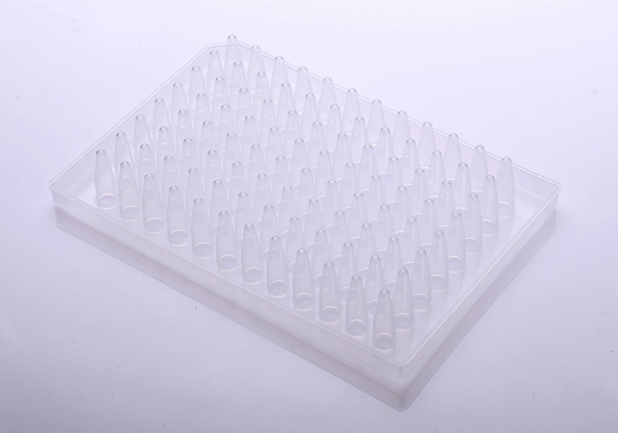 200μl 96-well PCR Half Skirt Amplification plate,Natural