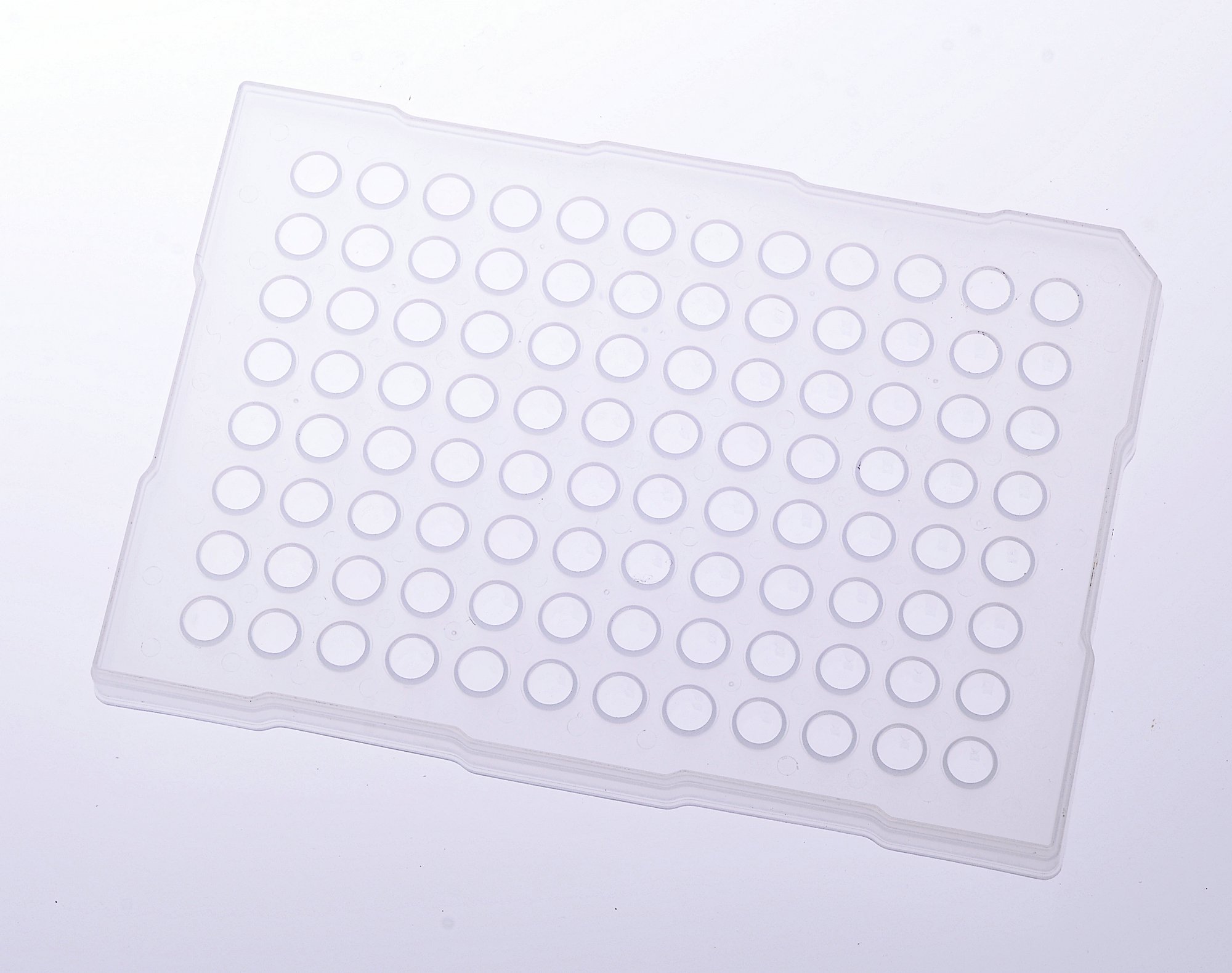200μl 96-well PCR Elevated Skirt Amplification plate For ABI Thermal Cyclers,Natural