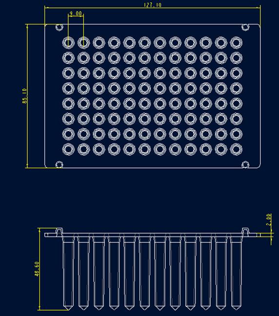 KingFisher-Style 96 Tip Comb